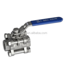 Cf8m 316 304 3pc 1pc 2pc ball valve check valve mesh strainer threaded valve 1000wog 316 ball valve